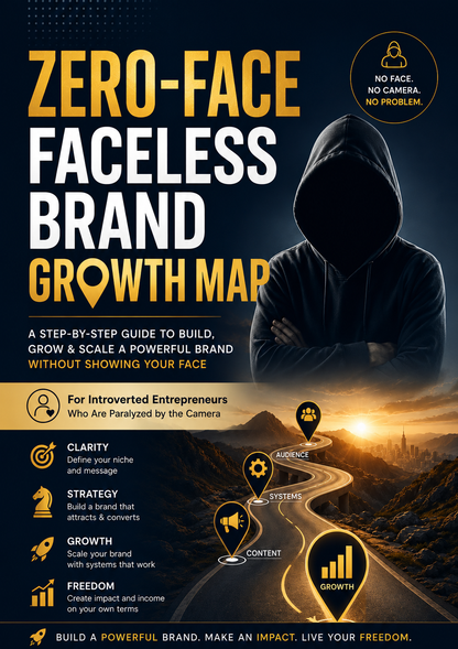 Zero-Face: Faceless Brand Growth Map