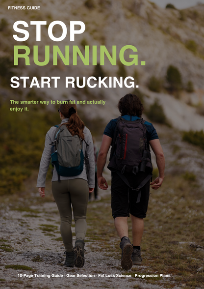 Stop Running. Start Rucking: Beginner's Guide to Low-Impact Fitness