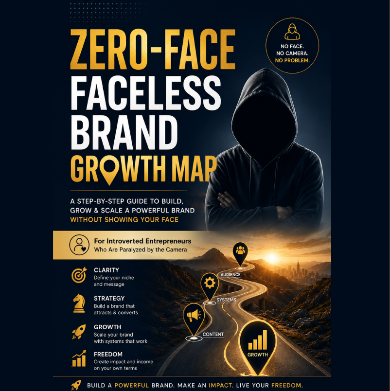 Zero-Face: Faceless Brand Growth Map
