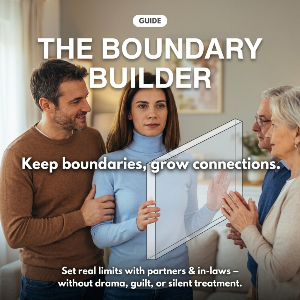 The Boundary Builder · Stop the Chaos. Keep the Love.